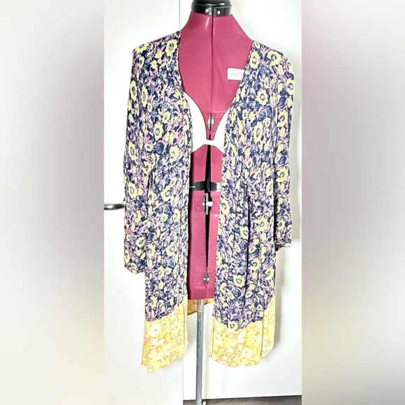 Billabong Jackets & Blazers - Billabong Vibrant Floral Knit